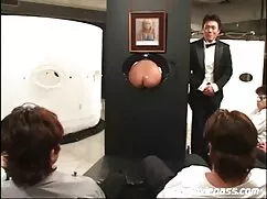 Rubia con medias ros ...