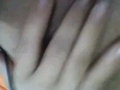 Una hermosa negra se ...